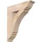 Ekena Millwork Thorton Traditional Smooth Bracket, Douglas Fir, 5 1/2"W x 24"D x 28"H BKT06X24X28THR01SDF - alternate 1